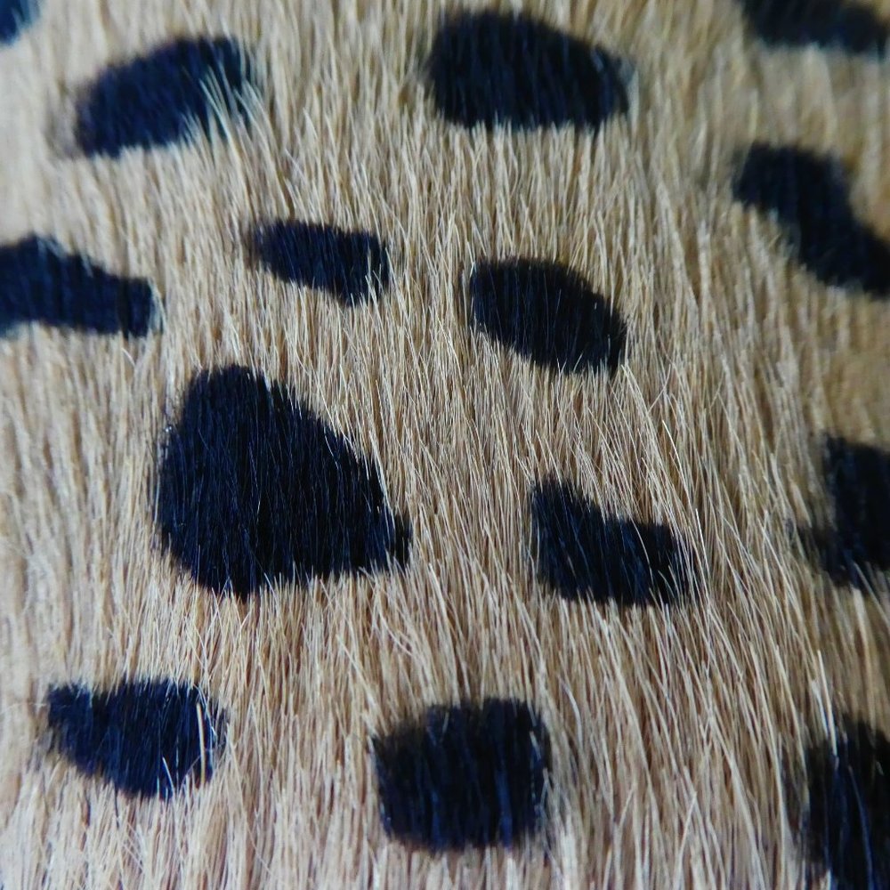 Madewell Frances Loafers Animal Print Leopard Calf Hair Flats Chunky Comfort 9 - Picture 2 of 9